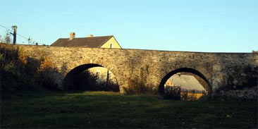 Zámek Branná - kamenný most